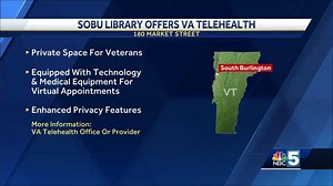 South Burlington Library now offering VA telehealth for veterans