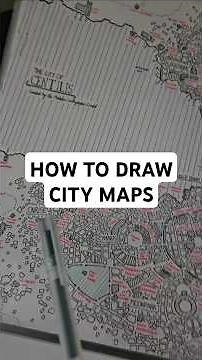 How to Draw City Maps in D&D #dnd #mapmaking #dnd5e #worldbuilding