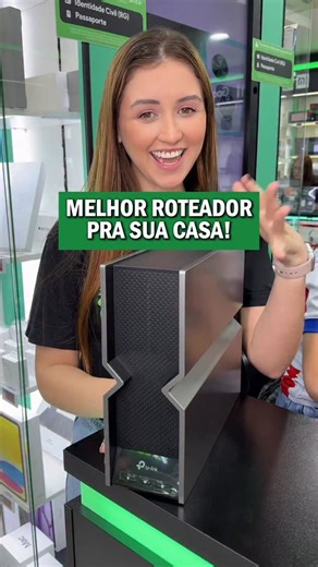O melhor roteador pra sua casa é o TP-Link Archer BE800! 🛜 Com Wi-Fi 7 ele alcança até 19 Gbps, trazendo internet rápida, estável e sem lag para todos os seus aparelhos. Você pode jogar online, assistir em 8K e trabalhar sem travamentos. O design moderno com tela de LEDs, portas de 10 Gbps e cobertura total! 👉 Link na bio 😉 #tplinkarcherbe800 #wifi #roteador #intenet #tplink | Atacado Connect