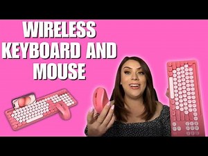 Retro Wireless Keyboard & Mouse Combo Review – Cute Typewriter-Style Setup! Only One Judy