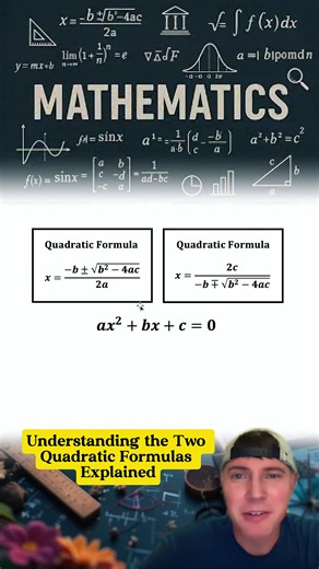 Quadratic Formula vs Alternate Formula: Why They Match