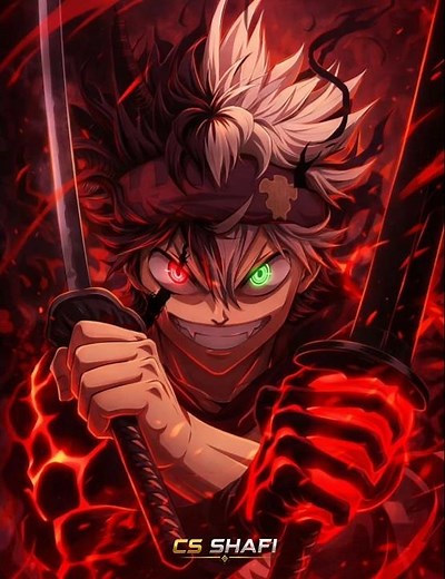 Asta’s Demon Form is INSANE 😈🔥 | Black Clover Shorts