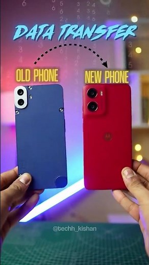Transfer all Data from Old phone to New phone using this simple trick!#techtips #androidhacks #tech