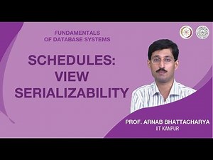 Schedules: View Serializability