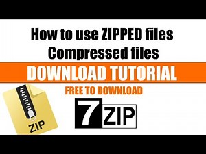 how to use 7zip to extract files - how to extract file 7zip (.7z) in computer easy !