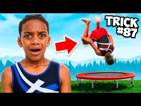THE BEST TRAMPOLINE BACKFLIP WINS $10,000