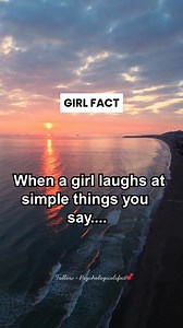 When a Girl Laughs at Everything You Say Psychology says when a girl laughs even at your smallest jokes, it’s not about humor, it’s about interest. Attraction makes effort feel cute and presence feel enjoyable. #reel #reelitfeelit #reelsviralvideo #reelsvideo #reelsfbviral #reelsfbpage #reeloftheday #reelsfyp #psychology #psychologyfacts #fact #facts #psychologyfactsoflife #psy #love #relationshipfacts #deepfeelings #crush #modernlove #usaaudience #usaukfeed #viralreels #foryoupagereels #foryouシ