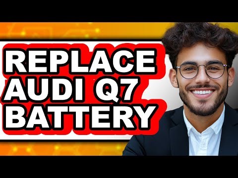 How To Replace Audi Q7 Battery (UPDATED)