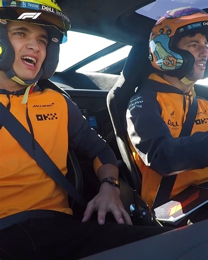 Coming 🔜 Daniel Ricciardo and Lando Norris take on the Stop Start challenge 😂 | F1