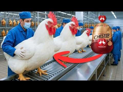 How Chester chicken is produced - Industrial Process