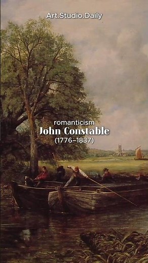 John Constable (1776-1837), Romanticism, UK #johnconstable #romanticism #englishcountryside
