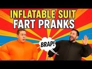 INFLATABLE SUITS FART💨💨PRANKS-(You won't stop laughing)😂😂