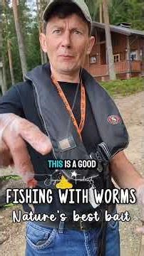 Traditional Worm Fishing in Finland 🎣