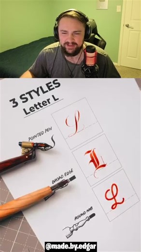 Nolan Haghian on Instagram: "How To Draw Letter L!"