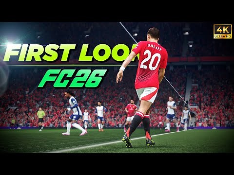 EA FC 26 Ultimate Edition 🔥 Manager Career Mode | Authentic Gameplay First Look! [4K]