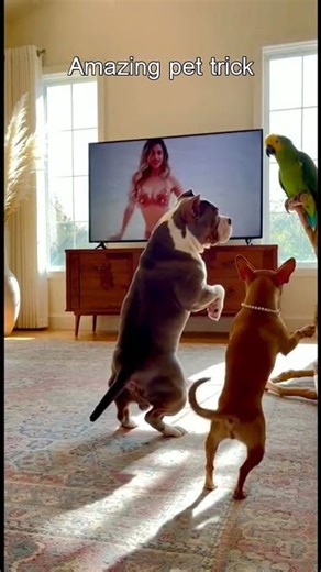 This Pet Trick Will Leave You SPEECHLESS 🤯🐕 #FunnyPets #AmazingTrick