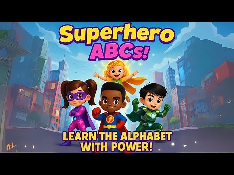 Superhero ABCs: Learn the Alphabet with Action Heroes!