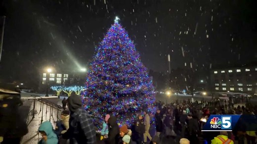 Holiday tree lighting ceremonies in Vermont that you can attend with your family