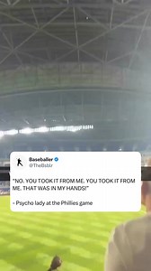 Here is an angle of the Karen incident from the stands, up close and personal 👀 This lady is unhinged 😳 (via: irenekazakos/X) | Baseballer