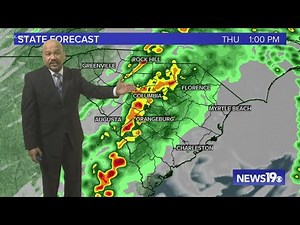 Severe weather, tornadoes possible Thursday in South Carolina