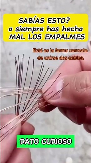 El truco para unir cables que nadie te contó