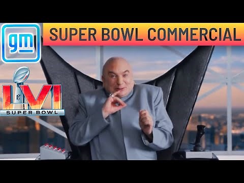 DR. EVIL stars in General Motors latest SUPER BOWL Commercial!