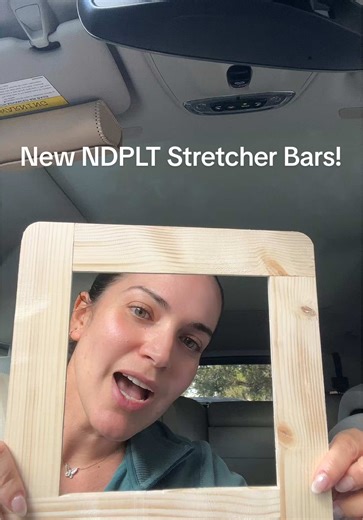 These stretcher bars are a GAMECHANGER! What do you guys think? @Novella Needlepoint #needlepoint #needlepointtiktok #NDPLT #needlepointforbeginners #needlepointing
