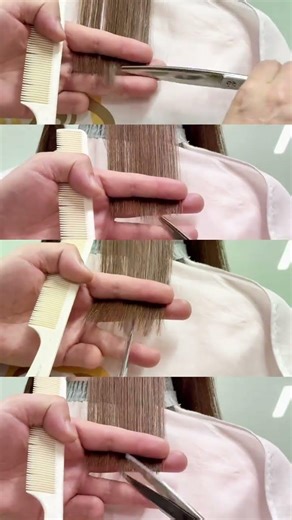 4 Types of Cuts You Must Know When Learning Haircutting#A complete beginner learning