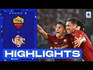 Roma-Cremonese 1-0 | Smalling secures three points for Roma: Goal & Highlights | Serie A 2022/23