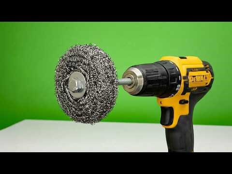 Just insert steel wool into the Drill and see what no one even knows😱!