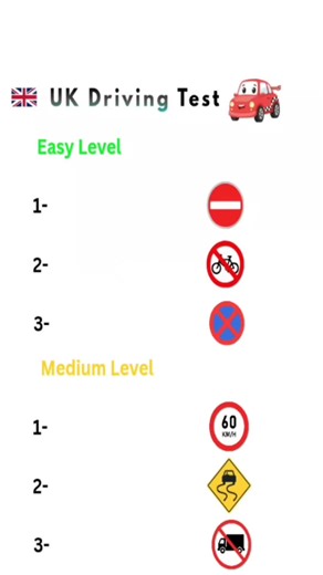 Most Drivers Fail the Hard Level! 🇬🇧 UK Driving Test Challenge! Start with Easy Level and see if you can reach Extreme Level. 🚦 Easy 🚦 Medium 🚦 Hard 🚦 Extreme Most people fail before the last level! 👇 Comment how far you got: Easy / Medium / Hard / Extreme 👥 Tag a friend who thinks they’re a driving expert. Can You Pass This UK Driving Test? 🇬🇧🚗” “Only 1% Get the Extreme Level Right 😳” “UK Road Sign Challenge – Easy to Extreme!” “Most Drivers Fail the Hard Level!” “How Good Is Your D