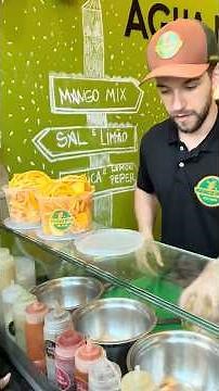 Experimente a manga temperada do Mango Mix! Refrescante e saudável. #Saudável #MangoMix