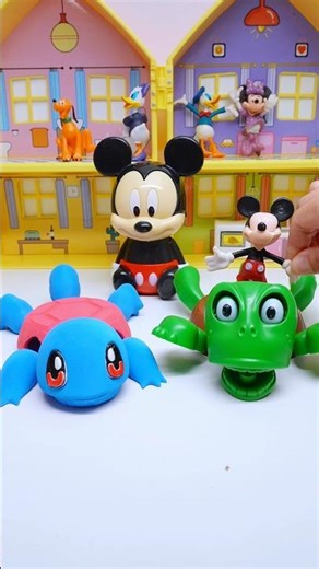 Squirtle: HELP! 🐢 Mickey: It’s-a me, MARIO! 🤣