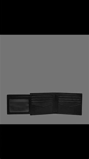 Fossil Men's Ryan Leather RFID-Blocking Bifold with Flip ID Wallet