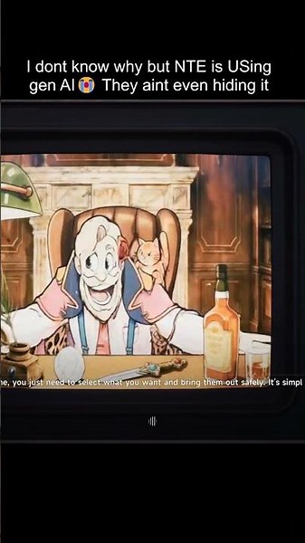 NTE is using Gen ai in there cutscenes and not even trying to hide it 😭