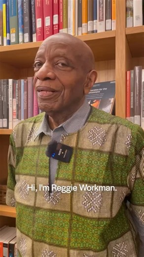 88-year old bassist Reggie Workman on the value of lifelong learning. Reggie is a 2025 Jazz Legacies Fellow. The Jazz Legacies Fellowship is a $15 million program founded by Mellon Foundation in partnership with Jazz Foundation of America. The fellowship honors seasoned jazz musicians, aged 62 and over, who have shaped the landscape of jazz in America. @mellonfoundation @jazzfoundationofamerica #reggieworkman | Reggie Workman