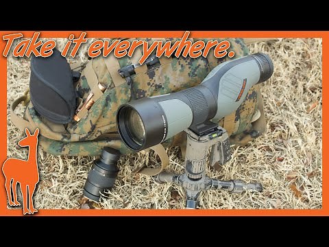 Athlon Ares UHD G2 Spotting Scope Review - 15-45x65mm with a MILLING RETICLE!