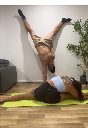 This is how we stay connected. #couplesroutine #marriageconnection #eveningritual #movementpractice #theorions