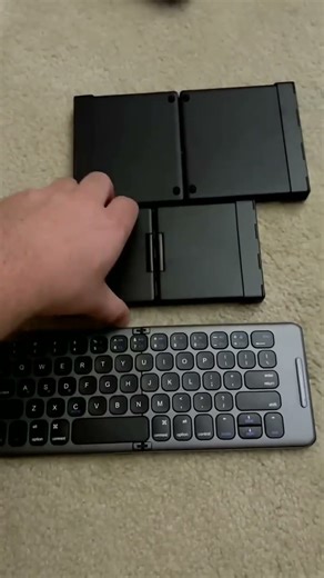 foldable keyboard wireless with mouse Link in BIO #foldablekeyboard #amazonfinds #electronic