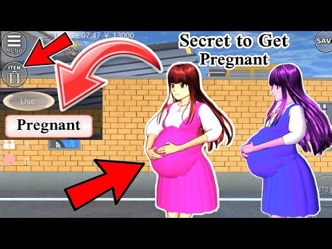 Secret of how to get the character pregnant in SAKURA SCHOOL SIMULAT
