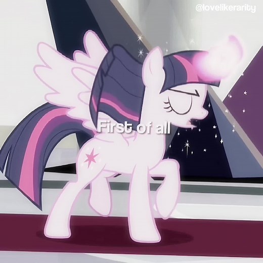 Rarity and Twilight Sparkle Friendship Moments