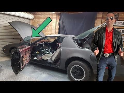 Kitt Project Update - How to Remove Window Glass on a 3rd Gen Pontiac Firebird/Transam