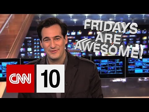 Carl Azuz Says "Fridays Are Awesome"....A Lot