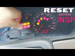 How to reset the service light on the Audi A4?