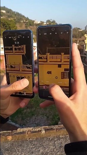 Redmi note 11 vs Redmi note 10S Zooming Test #shorts