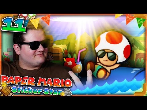 URLAUBSPARADIES-OASE - [W2-4] 🌟 - [11] - PAPER MARIO STICKER STAR