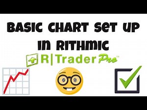 How To Do Initial Chart Setup in Rithmic R Trader Pro