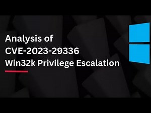 CVE 2023 29336 - Exploit on Windows Server 2016 - Win32k Privilege Escalation Vulnerability