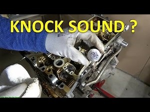 How works Toyota engines Valve LIFTERS. Repair Knock sound?