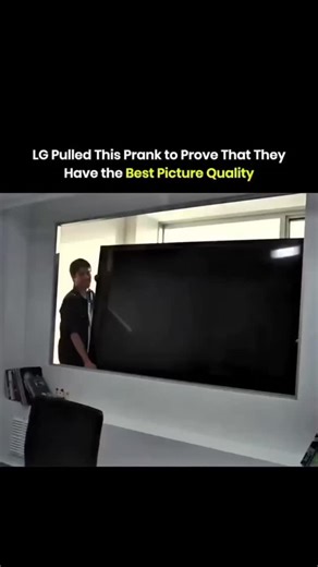 EXPLAINING_ERA... on Instagram: "LG once replaced a window in a job interview room with an Ultra HD TV. The TV played a meteor crash scene. The applicants thought it was real and panicked. LG filmed their reactions to show how lifelike the picture looked. This experiment proved how accurate and detailed LG’s display technology was. It showed that perfect color and contrast make screens feel real to the human eye. . . via : LGChile/YT . . . . #lg #knowledge #technology"